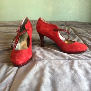 Red Alfani heels. Offers encouraged.